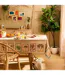 Nappe Imprimé Tropical 140x240cm Beige Lin-3