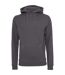 Build Your Brand Mens Heavy Pullover Hoodie (Charcoal)