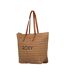 Sac à main beige en paille femme roxy in the tropics - taille unique-1