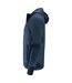 Mens Keyport Hooded Hybrid Jacket Navy James Harvest-4