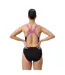 Maillot De Bain 1 Pièce Femme Noir Rose Speedo-3
