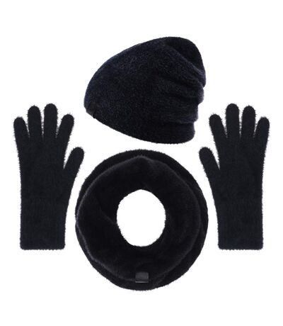 Ensemble Snood gants bonnet Etama  - Fabriqué en UE