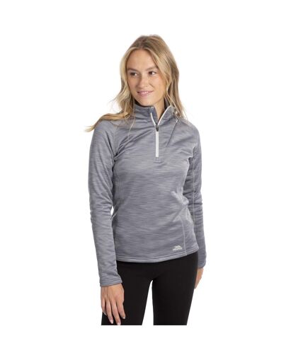 Womens/ladies fairford fleece top storm grey marl Trespass