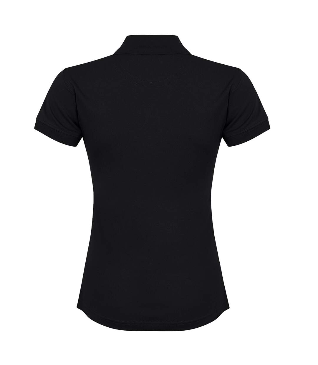 Polo sport à forme ajustée femme noir Henbury