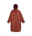Peignoir À Langer Imperméable Motif/style Fleurs Orla Kiely Femme Rouge Rouge Brûlé Regatta-2