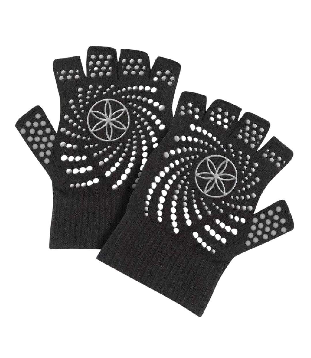 Mitaines Yoga Adulte Noir Gaiam-4