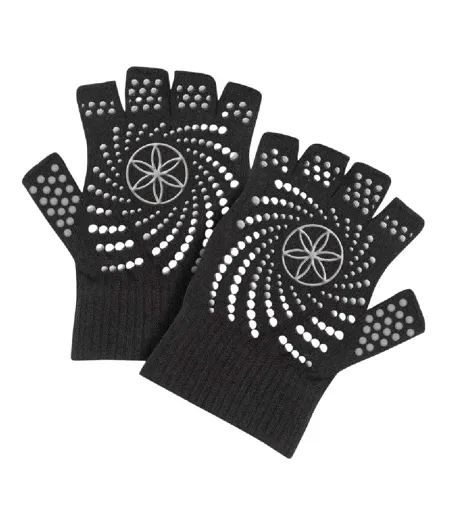 Mitaines Yoga Adulte Noir Gaiam