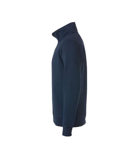 Unisex Adult Classic Half Zip Sweatshirt Dark Navy Clique
