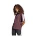 T-shirt Motif/style 3 Rayures Essentials Femme Rubis Adidas-4