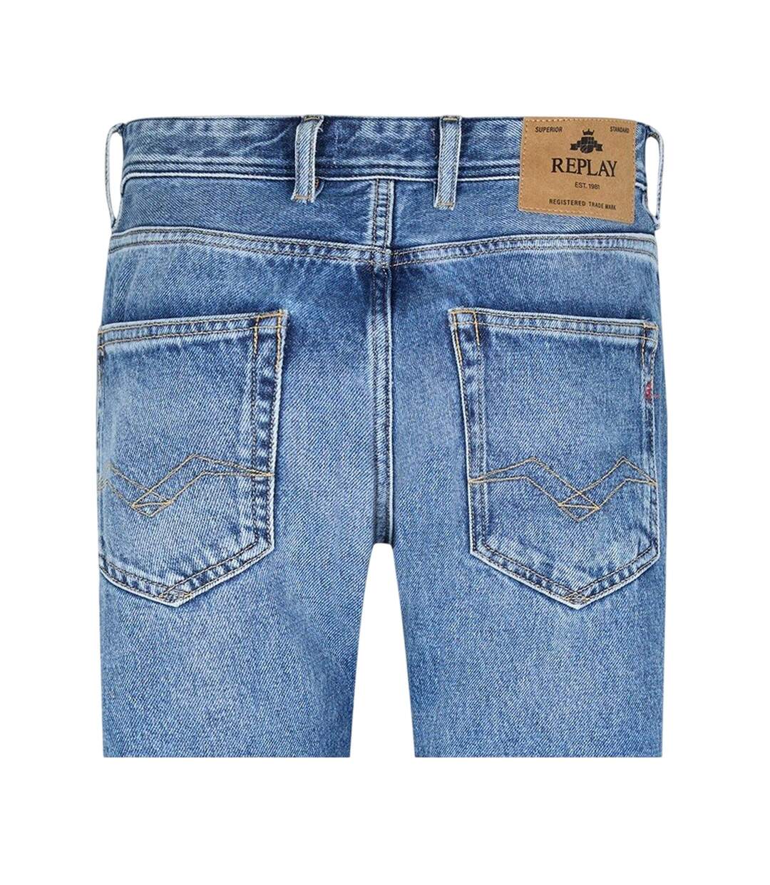 Jean Homme Bleu Clair Replay-3