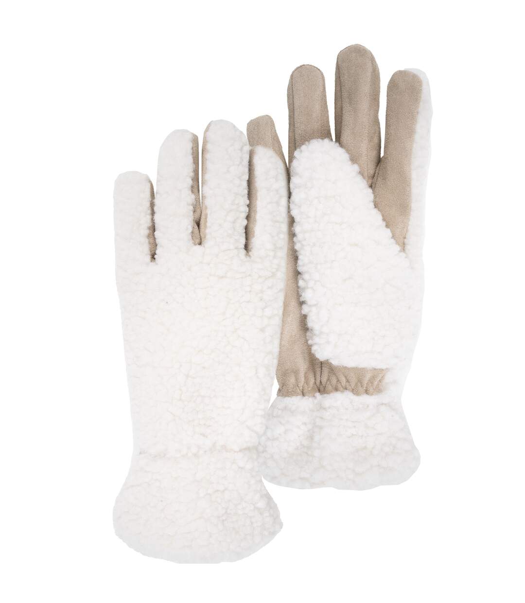 Isotoner Gants femme en sherpa, doublé chaud-2