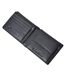 Logo Leather Wallet One Size Black Lambretta-3
