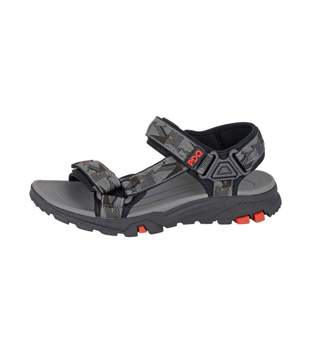 Sandales homme gris / noir PDQ