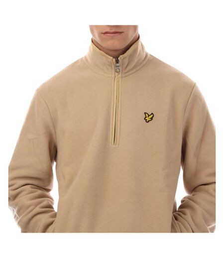 Polaire Homme Beige Lyle & Scott