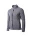 Veste Polaire Motif/style Logo Henis Homme Gris Chiné Hi-Tec-3