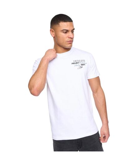 T-shirt hentitled homme blanc Henleys