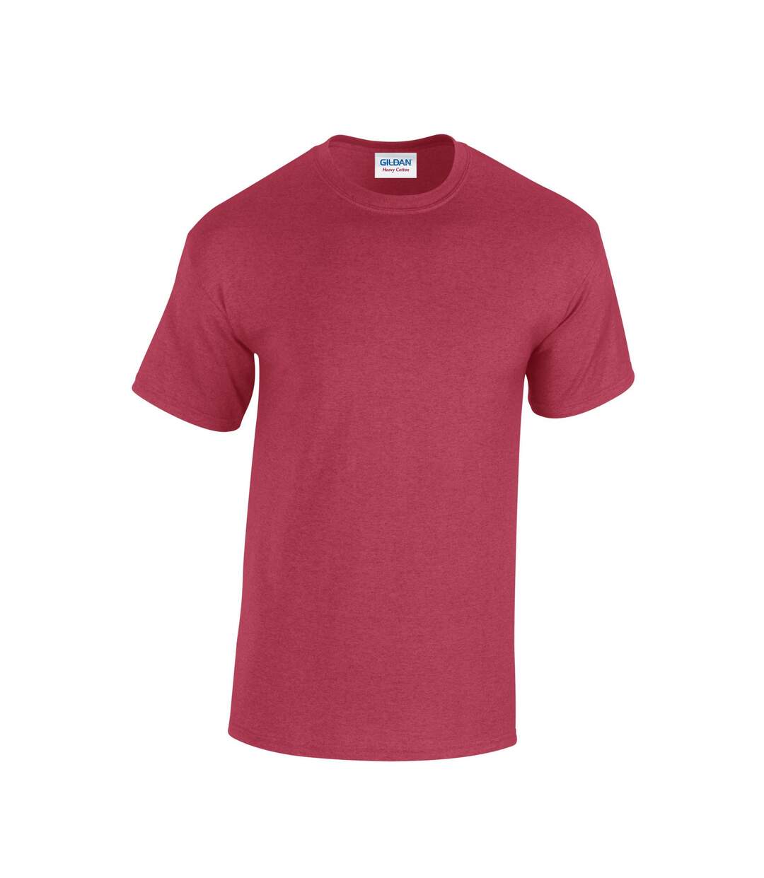 T-shirt Adulte Rouge Foncé Chiné Gildan-1