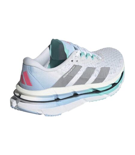 Baskets Adistar Byd Femme Blanc Argenté Turquoise Pâle Adidas