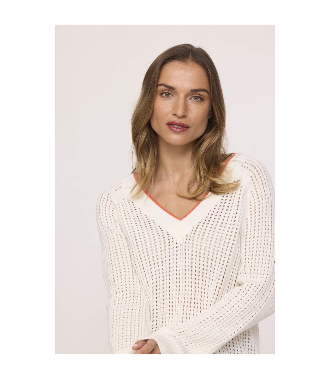 Pull manches longues coton comfort CAMICE-3