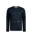 Haut Manches Longues Motif/style Logo Performance Homme Noir Karrimor-1