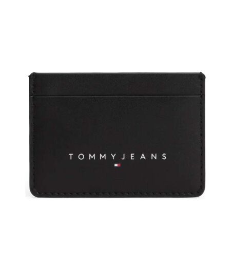 Portefeuilles noir homme tommy hilfiger linear holder