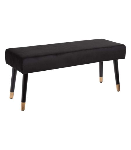 Banc en Polyester effet velours Salomé