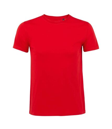 SOLS Mens Milo Organic T-Shirt (Red)