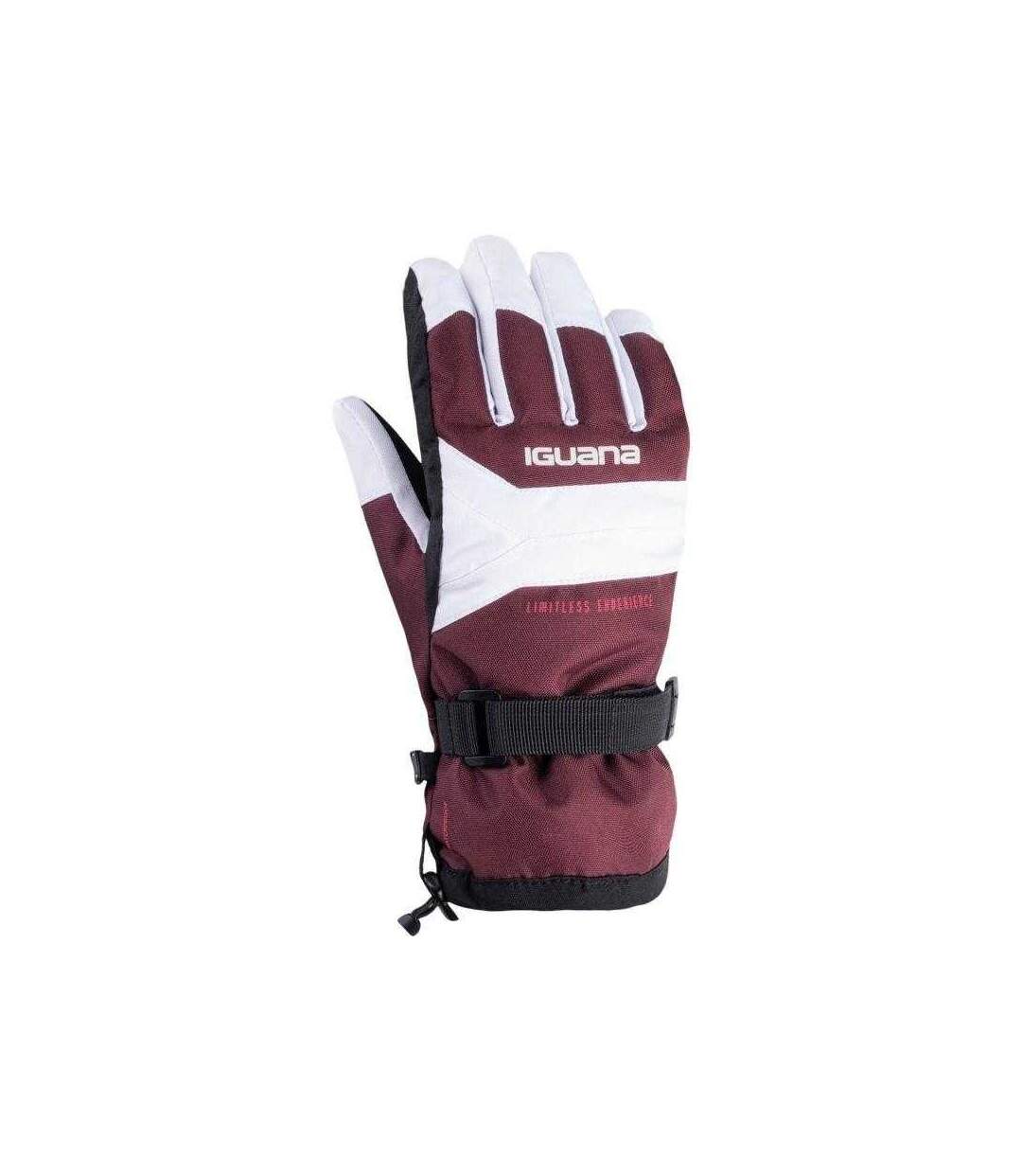 Gants D'hiver Alessia Femmes/dames Blanc Noir Rouge Iguana-3