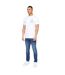 T-shirt henstamp homme blanc Henleys-3