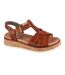 Sandales Style Logo Femme Marron Rieker-1