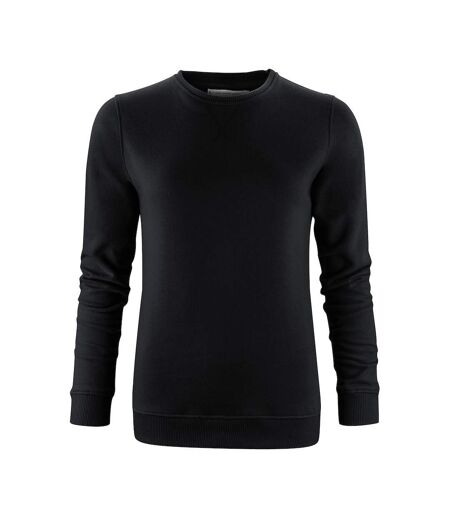 James Harvest Womens/Ladies Alder Crew Neck Sweatshirt (Black) - UTUB399