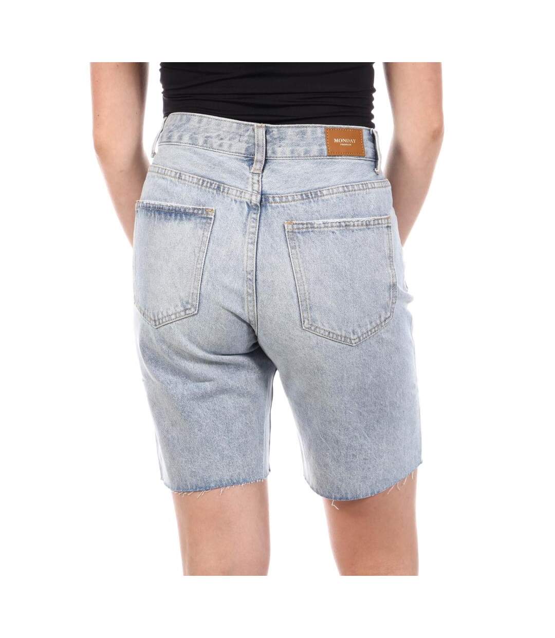 Bermuda bleu femme monday premium 3222-2