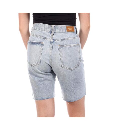 Bermuda bleu femme monday premium 3222