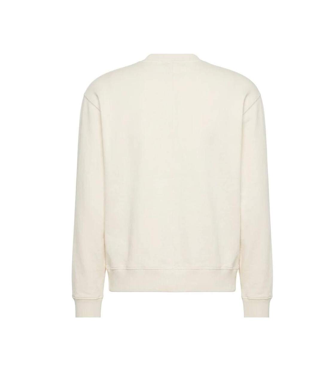 Pull beige homme calvin klein jeans terry stckd-2