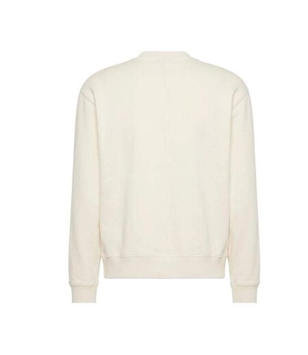 Pull beige homme calvin klein jeans terry stckd