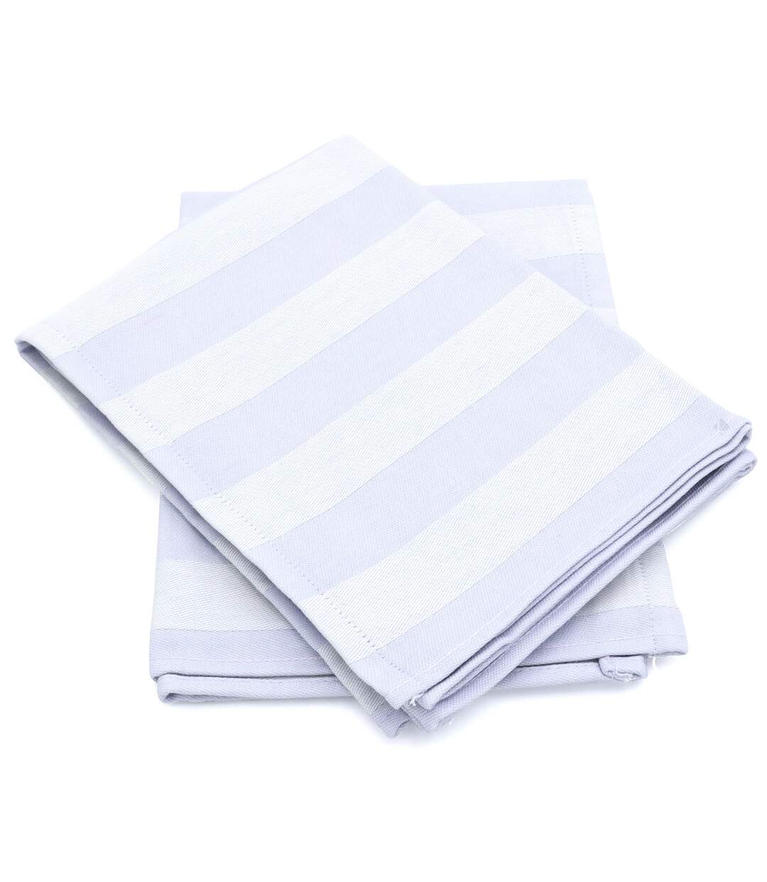 Lot de 2 torchons de cuisine toile coton PAT II-1