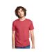 Next Level Mens Tri-Blend Crew Neck T-Shirt (Vintage Red)