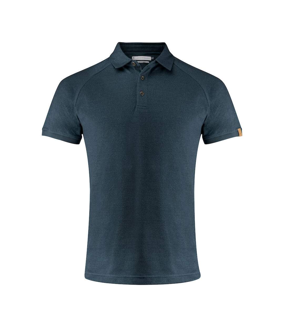 James Harvest Mens Brookings Modern Polo Shirt (Navy)