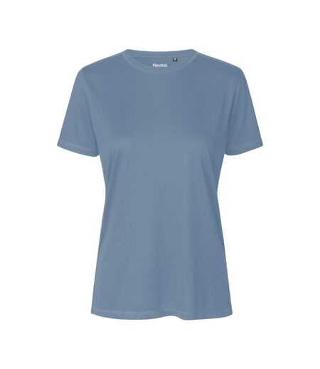 T-shirt Performance Femme Indigo Pâle Neutral