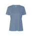 T-shirt Performance Femme Indigo Pâle Neutral-1