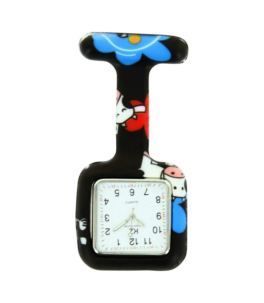 Montre Infirmière Silicone Vache KRAZY 185-1