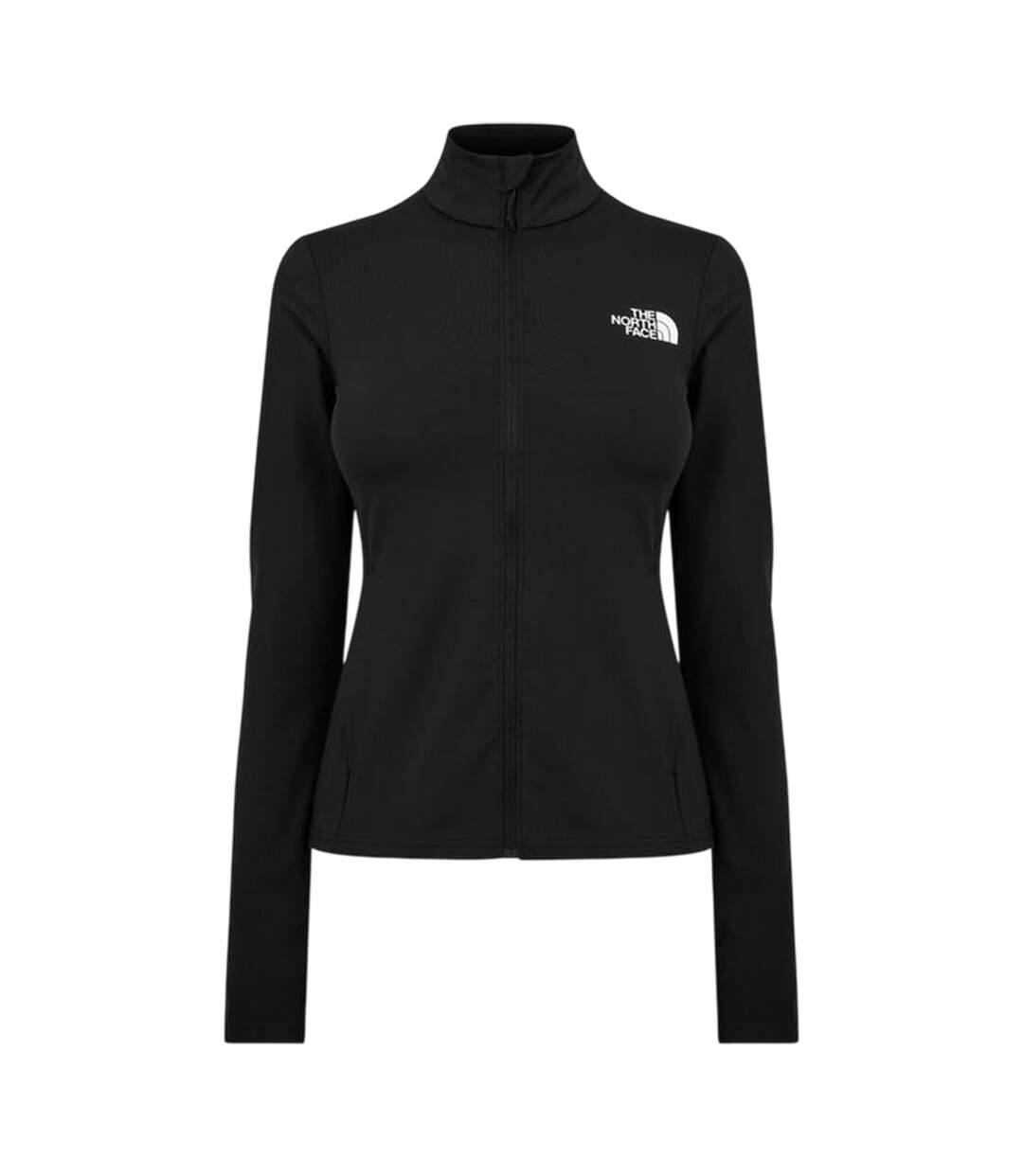 Womens/ladies Flexible Full Zip Jacket Black The North Face-2