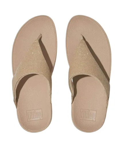 Sandales Lulu Shimmerlux Femme Marron Pâle FitFlop
