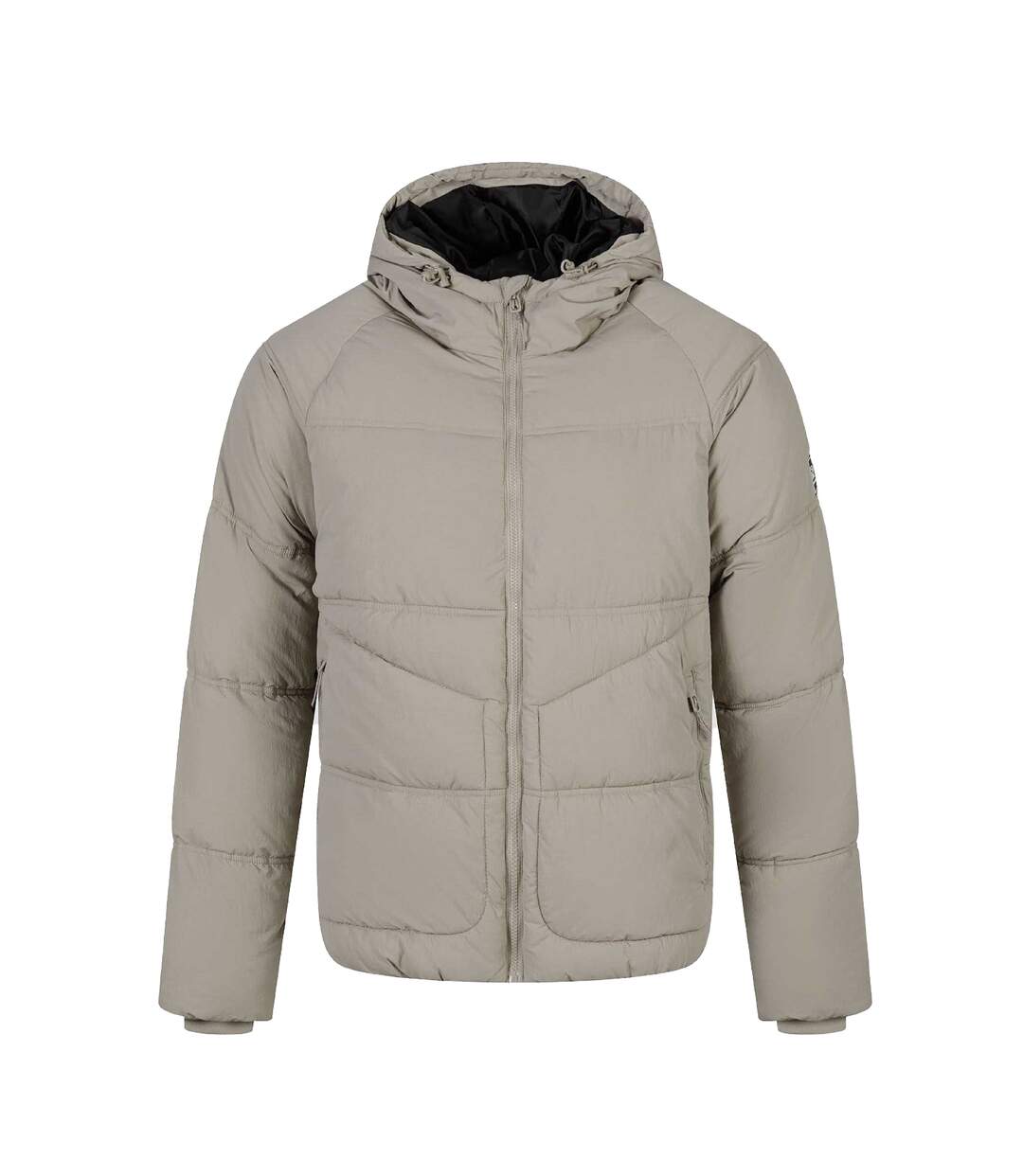 Doudoune Matelassée Motif/style Matelassé Homme Gris Respect-2