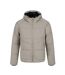 Doudoune Matelassée Motif/style Matelassé Homme Gris Respect-2