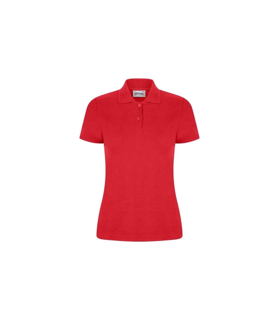 Polo femme rouge Casual Classic