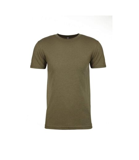 Next Level Adults Unisex CVC Crew Neck T-Shirt (Military Green) - UTPC3480