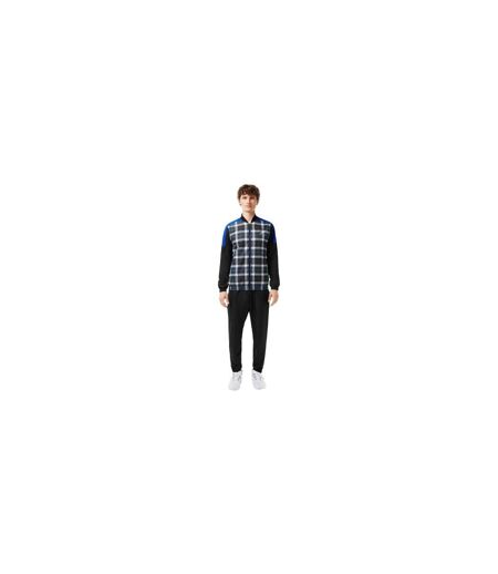 Mens Check Plaid Tracksuit Multicoloured Cobalt Lacoste