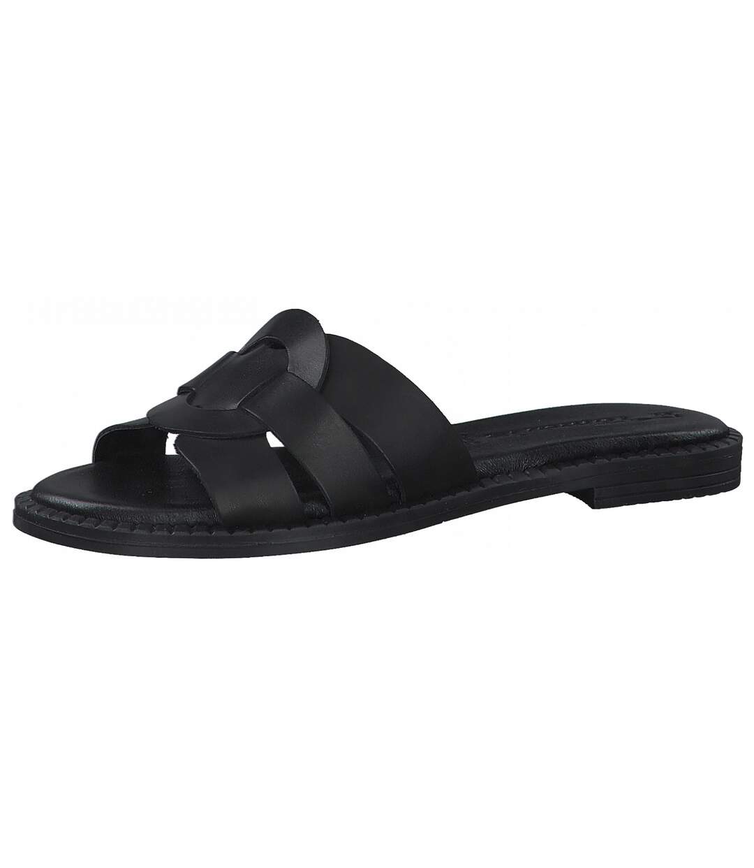 Mule plate cuir Tamaris Cuoio-3