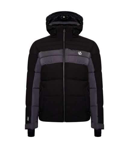 Dare 2B Mens Denote Waterproof Ski Jacket (Black/Ebony Grey) - UTRG5285